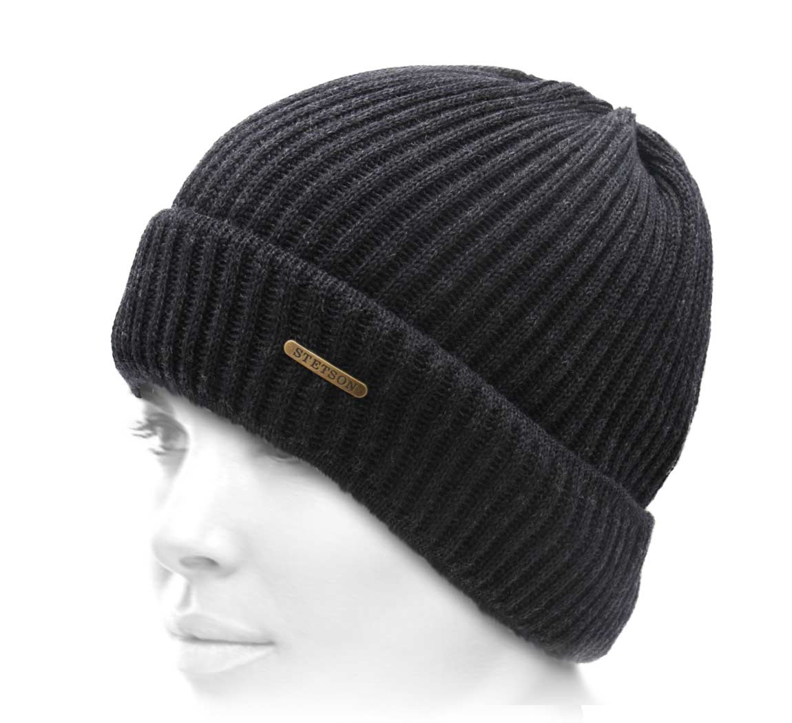 Bonnet Stetson Parkman laine mérinos Bonnet Stetson Parkman laine mérinos