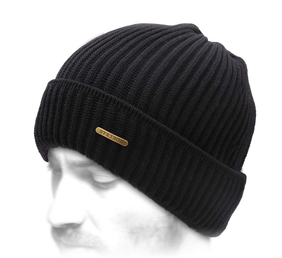 Bonnet Stetson Parkman laine mérinos Bonnet Stetson Parkman laine mérinos