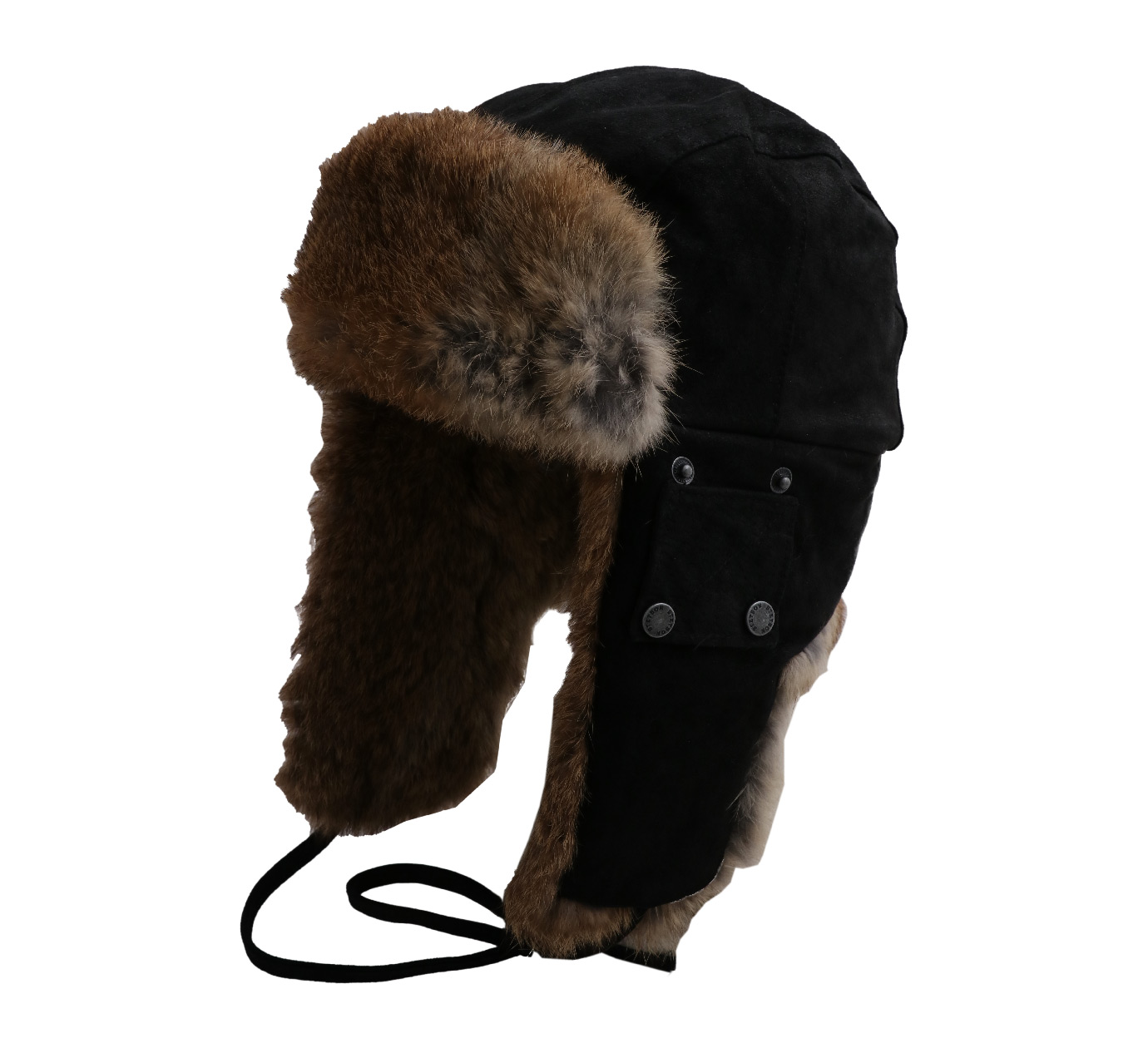 Bonnet hiver Bomber Cap Pigskin/rabbit Bonnet hiver Bomber Cap Pigskin/rabbit
