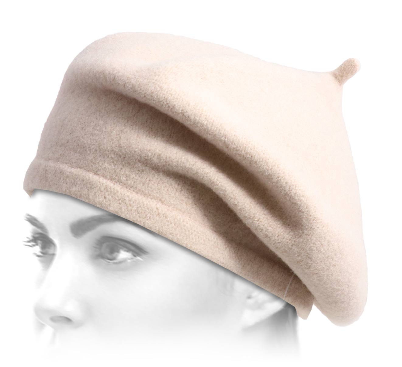 béret bonnet Woollen Conical béret bonnet Woollen Conical