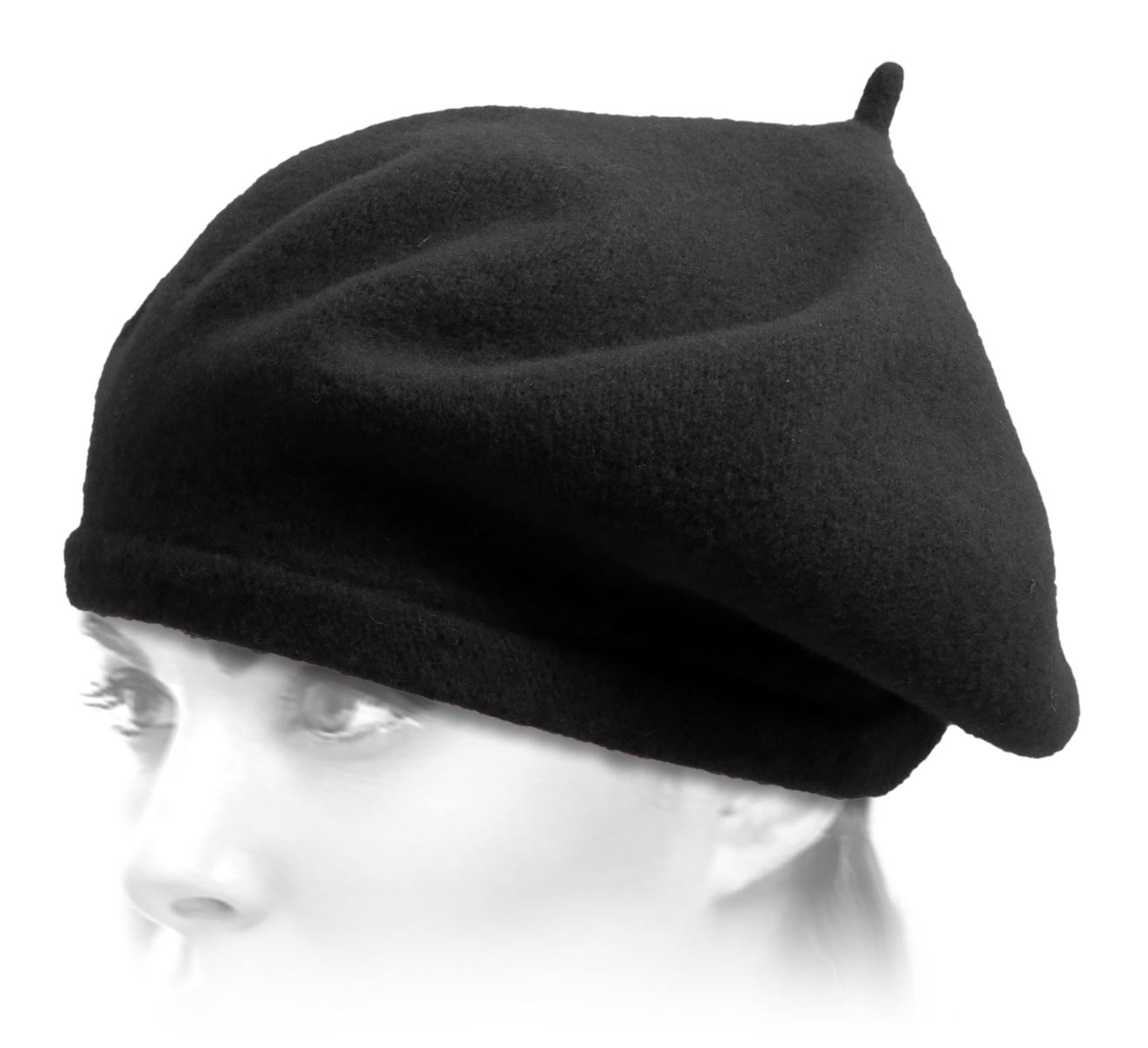 béret bonnet Woollen Conical béret bonnet Woollen Conical