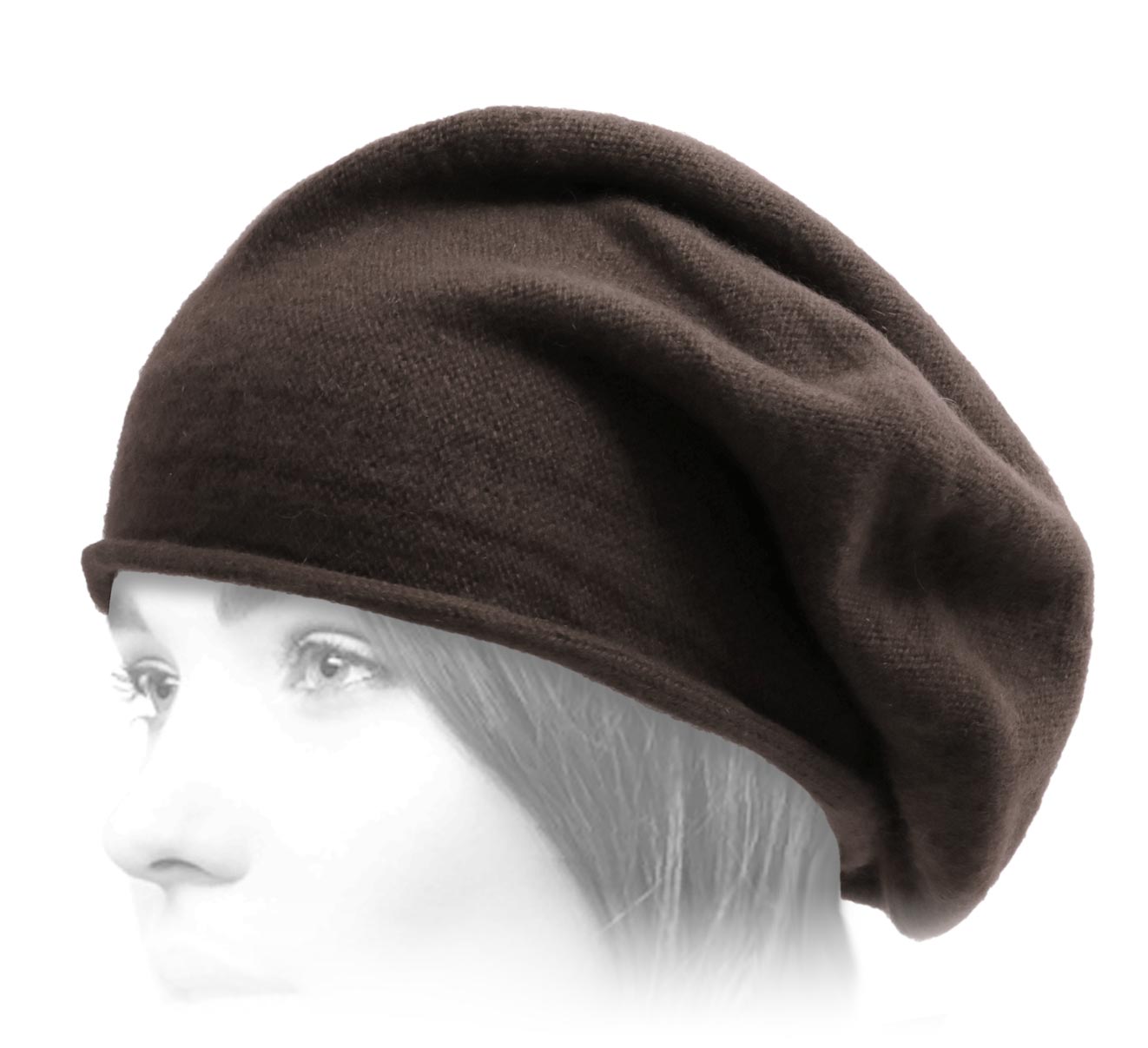 béret cachemire Cashmere Roll Upp béret cachemire Cashmere Roll Upp