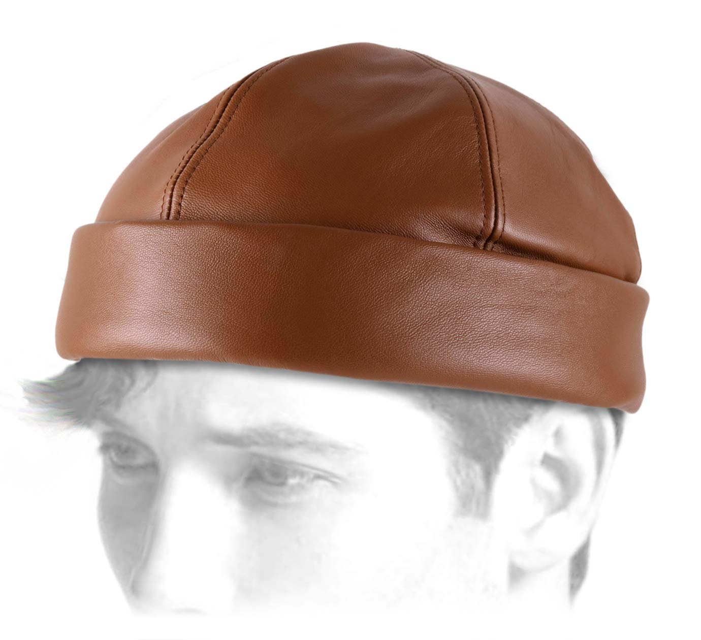 bonnet docker cuir bonnet docker cuir