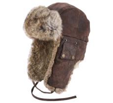 Stetson Bomber Cap Pigskin/rabbit