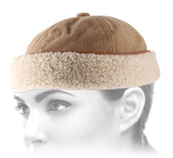 Béton Ciré Miki Corduroy&fleece